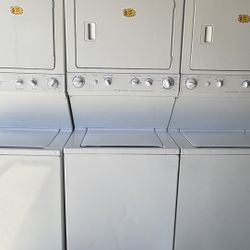 FRIGIDAIRE 27” WASHER AND DRYER STACKABLE 