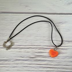 Conversation Heart Necklace 