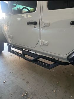 Jeep running boards/steps