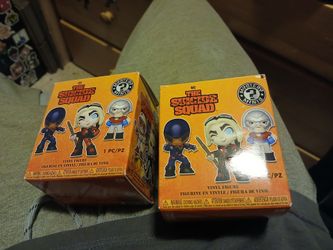 2 Funko Mystery Vinyl Figure The Suicide Squad Blind PACK - opened