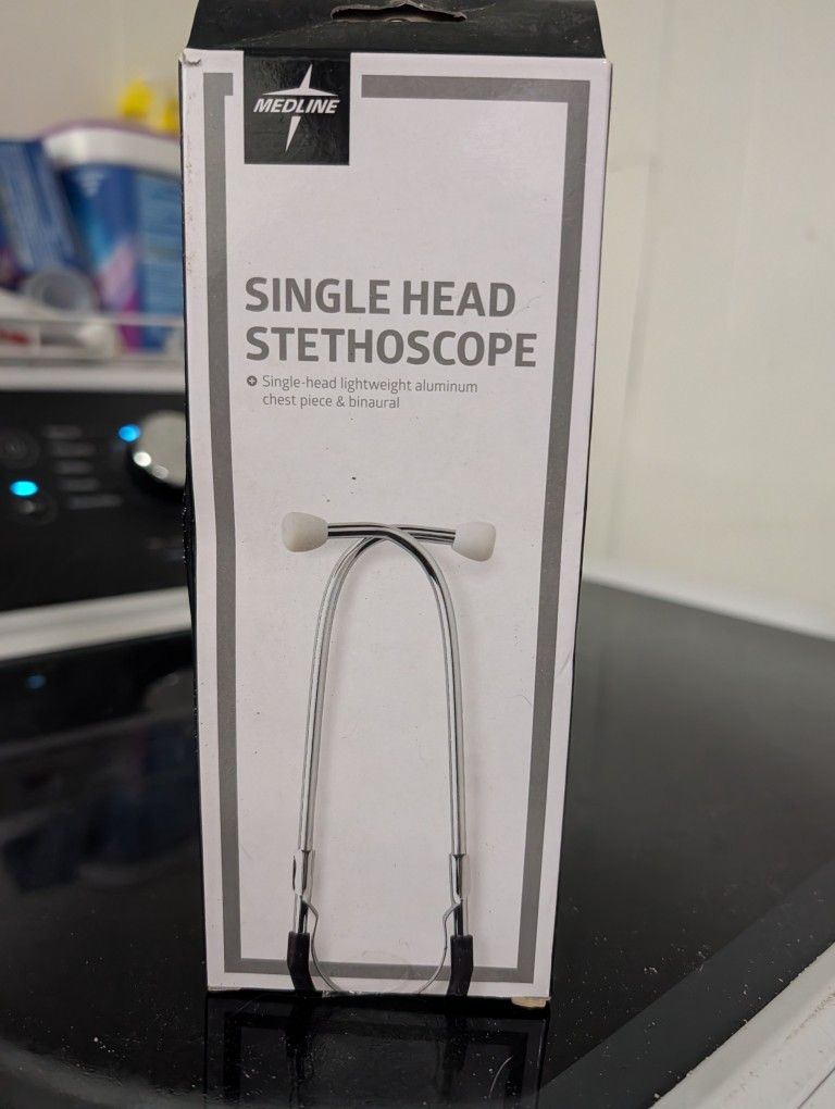 New Medline Single Head Stethoscope