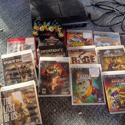 PS3 And 12 Games