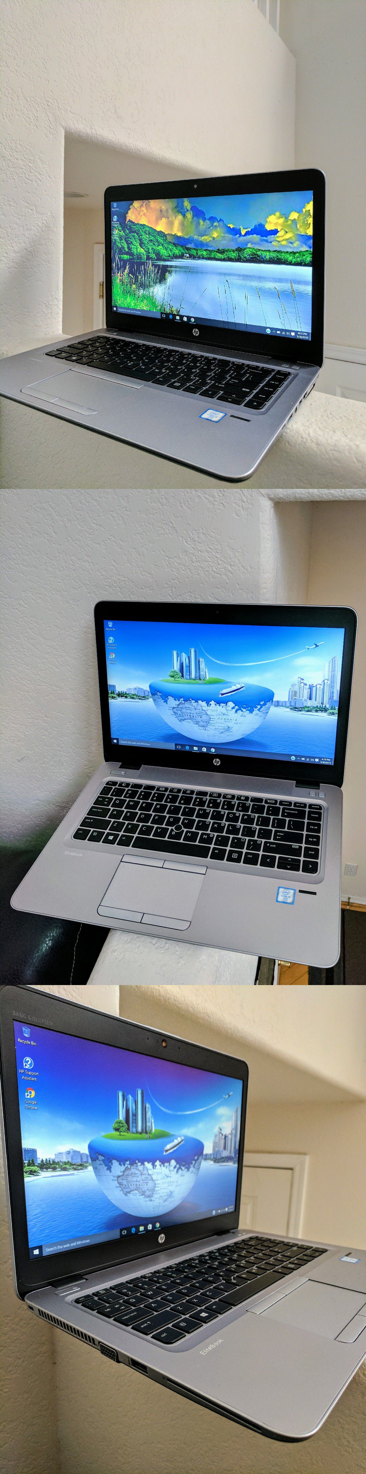 HP Elitebook 1040 G3 Ultrabook Laptop i7 SSD Windows 10 Pro Photoshop