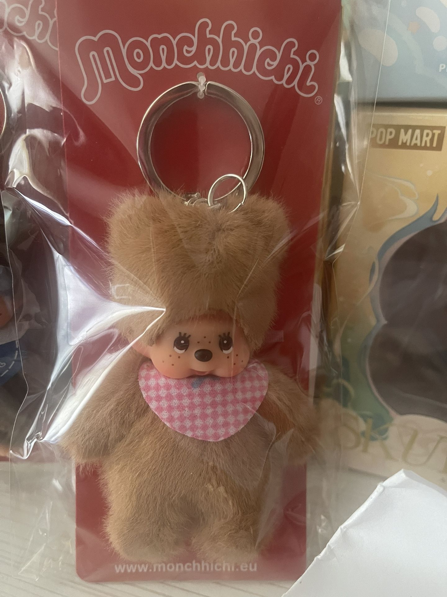 Monchhiichi Bearchichi Plushie Key Chain