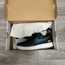 Nike x Kith Air Force 1 NYC Knicks Away - Black Sz 8