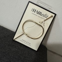 The Hair Edit Hoop & Pin Metal Loop Barrette