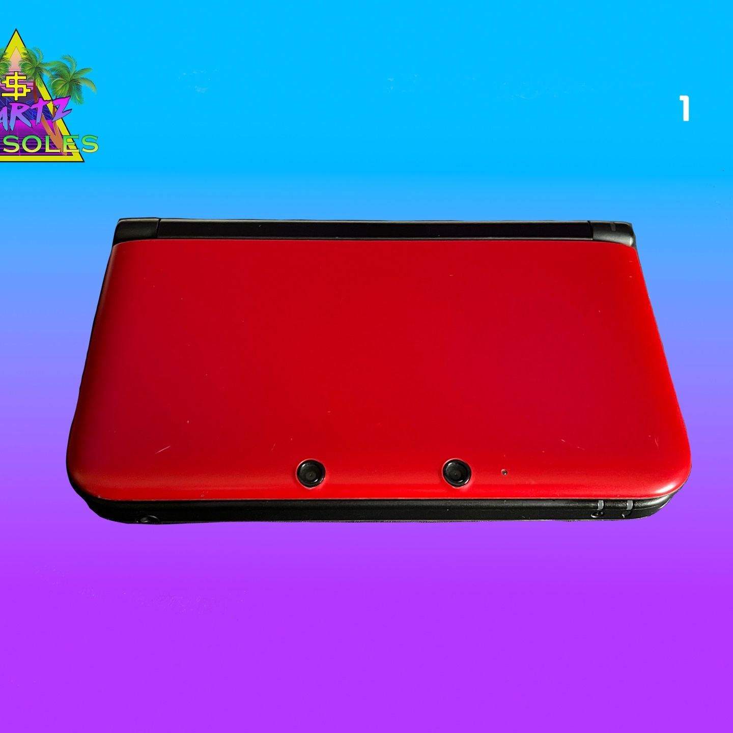 Nintendo 3DS XL in Red w/ 32GB SD Card, Games, Charger, and Stylus