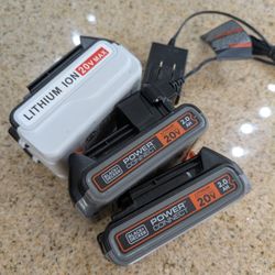 Black + Decker Tool Batteries 