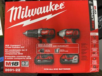 Milwaukee M18 Compact Combo Kit 2691-22