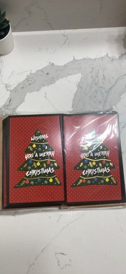Merry Christmas Greeting Cards Pack