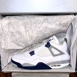 Brand New Jordan 4 Retro “Midnight Navy” Men’s Size 11