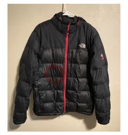 ANorth Face Summit Series Black 800 Fill Down Puffer Jacket Men's Large Hooded