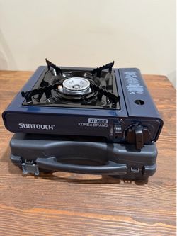 Suntouch Portable Gas Stove with Case (ST-7000 Blue)