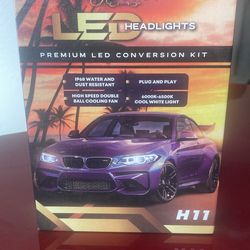 LED Headlights H11