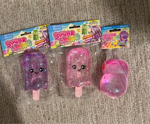 Sugar Swaps Squishies - Popsicle & Capybara