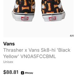 Vans Thrasher Skates 