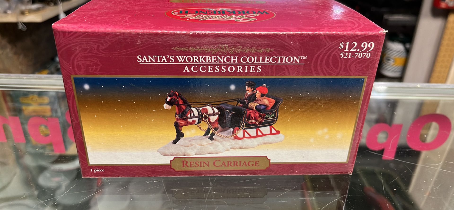 Santas workbench collection Accessories  Resin Carriade 
