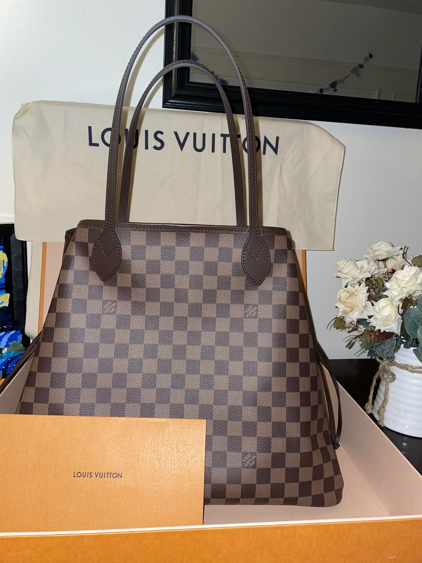 Louis baton authentic never full GM Damier