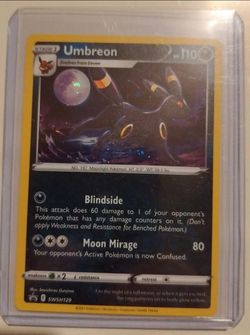 2 Pokemon Holographic promo umbreon.