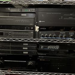 Home Audio And Network Equipment Lot $300 FIRM No Brainer 