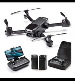HS440 Foldable FPV Drone with 1080P WiFi Camera for Adult Beginners and Kids; Vo