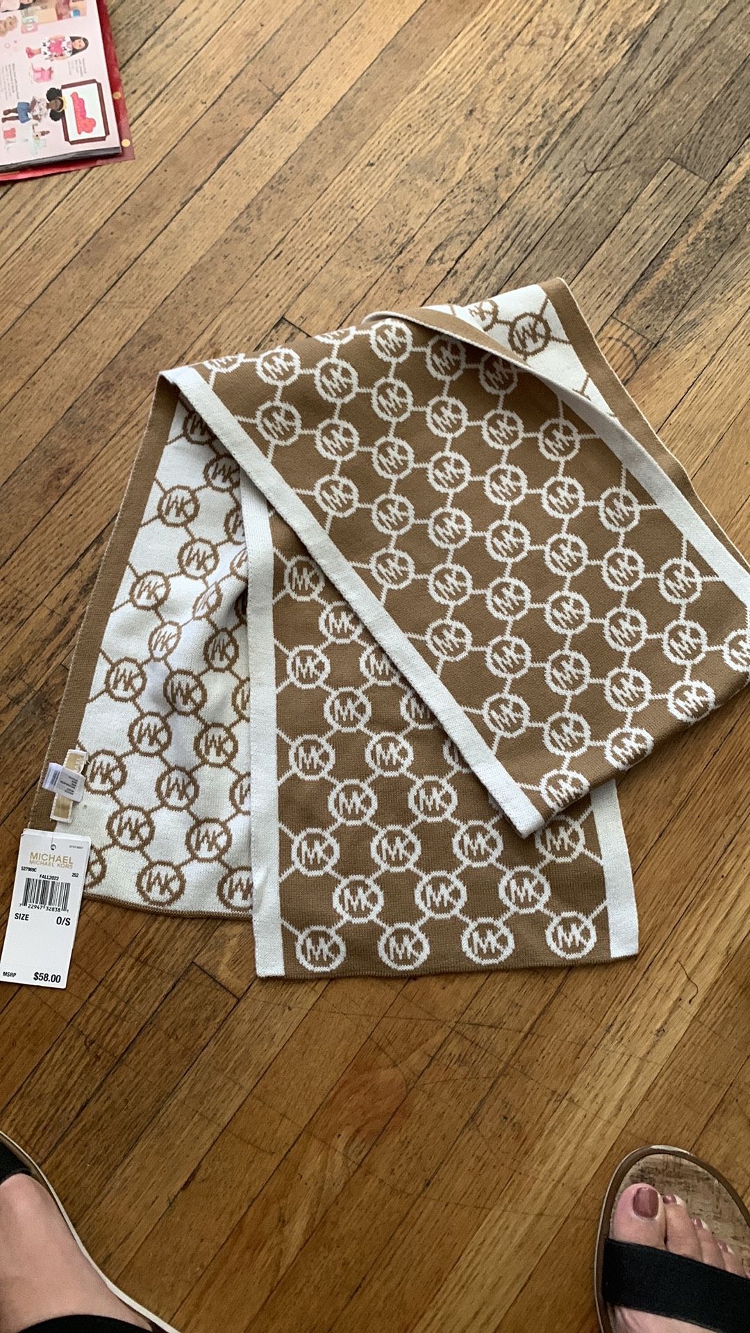 Michael kors Logo Scarf