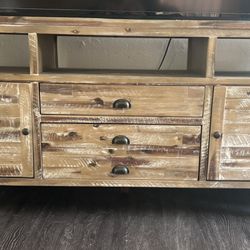 TV Console With Storage