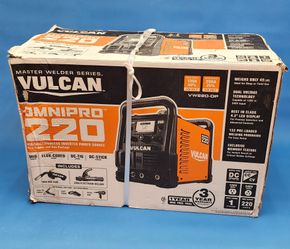 VULCAN OMNIPRO 220 v or 110v MIG TIG STICK multiprocess welder color LCD 
display