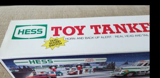 Hess 1997 Toy Truck with 2 Racers New In Box