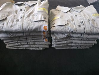 Carhartt XL Short Sleeve Working Shirts (new)