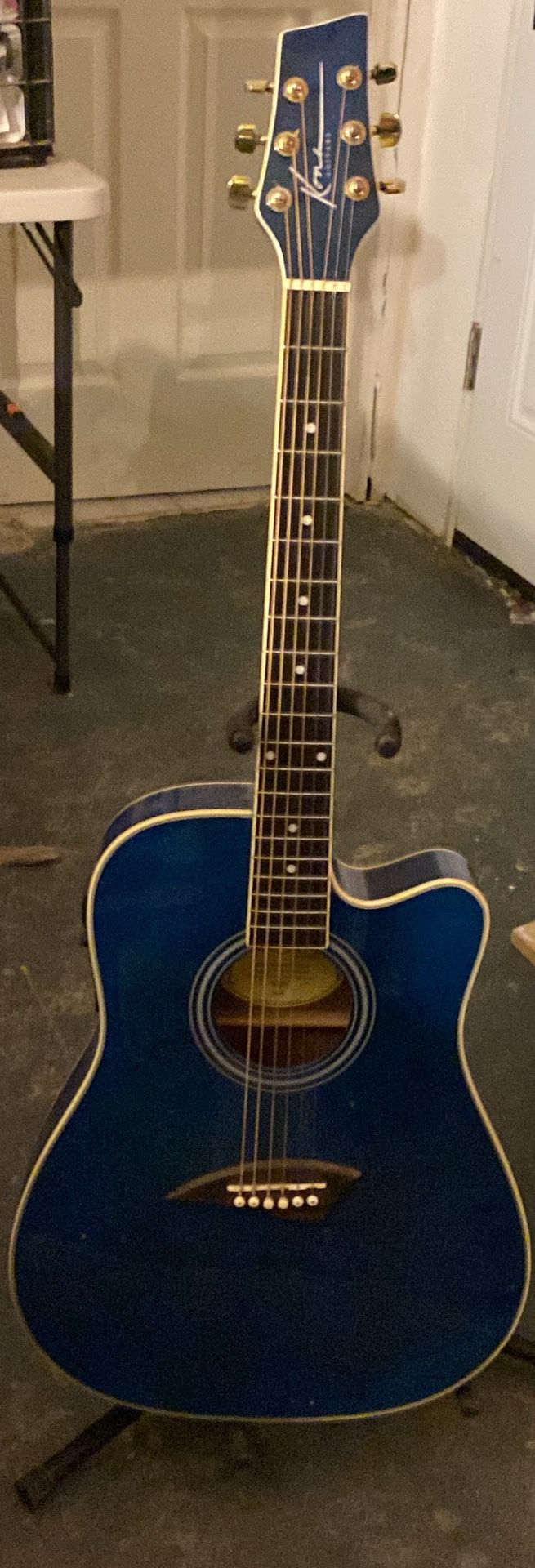 Kona K2TBL Acoustic Electric Thin Body
