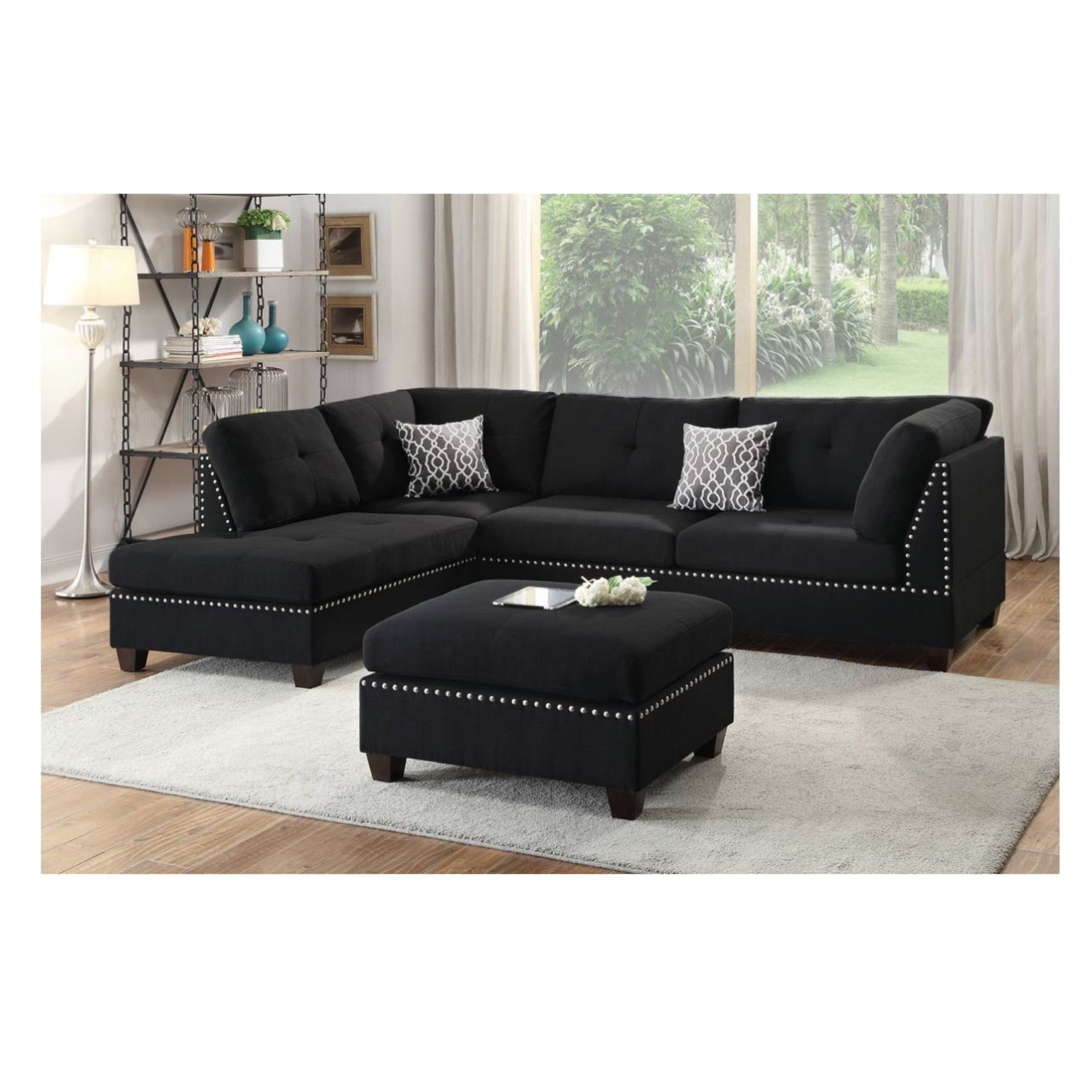 Sectional W/ottoman