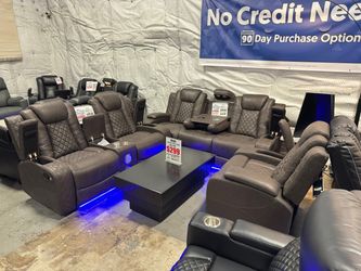 3 PC SET RECLINER SECTIONAL (couch, sofa) !!NO CREDIT NEEDED !! TAKE IT HOME TODAY!! 🚛 SAME DAY DELIVERY AVAILABLE 🚚 Se Habla Español