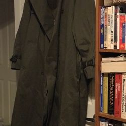 Mens London Fig 44 Classic Trench Coat Excellent Condition 