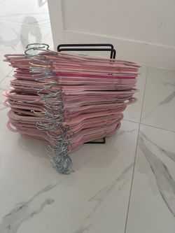 Pink Velvet Hangers Bundle (Non-Slip) 💖