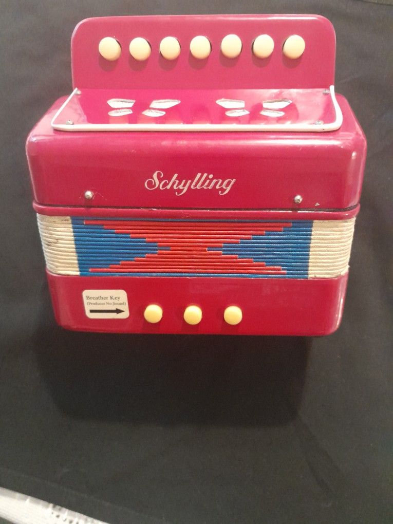 Vintage Schylling Kids Accordion Air Valve