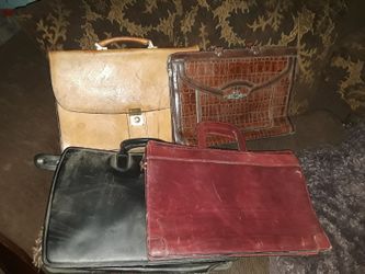 GENUINE LEATHER BRIEF CASES