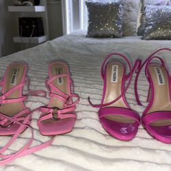 Steven Madden Heels Pink 