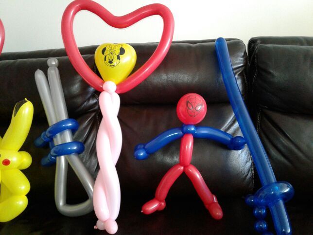 Twisting balloons