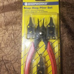 Snap Ring Pliers 4 In 1 Set