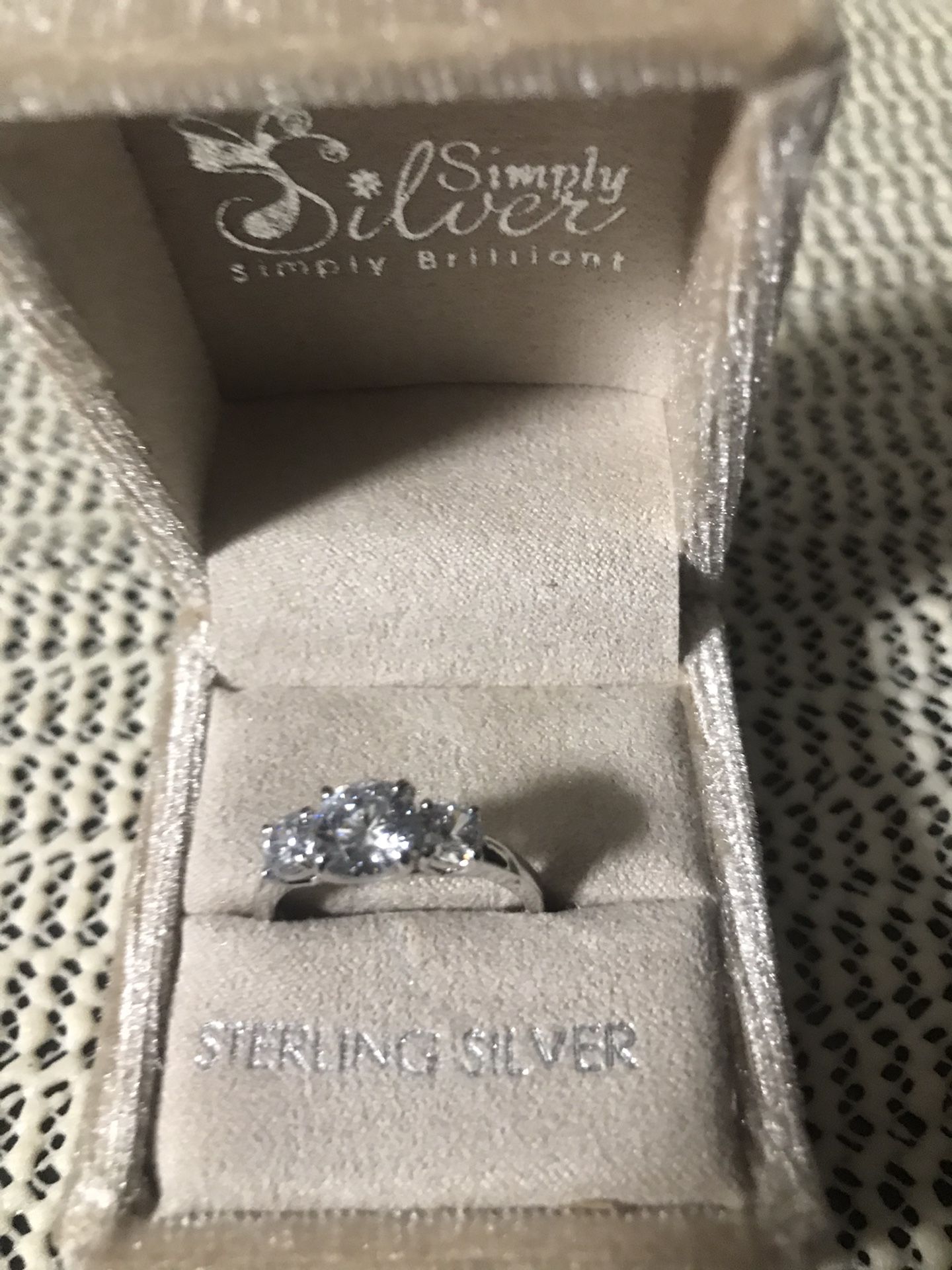 Ring Steering Siver