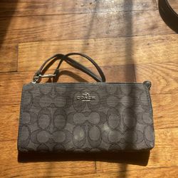 Black Coach Wallet