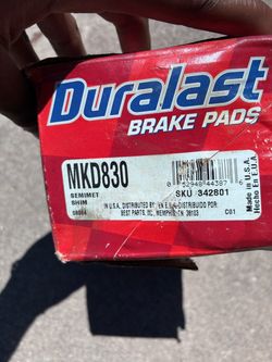 Duralast Brake Pads MKD830