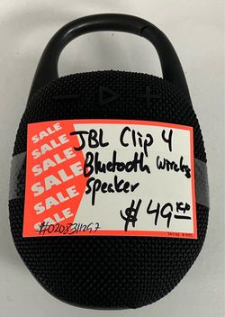 JBL Clip 4 Bluetooth Wireless Speaker
