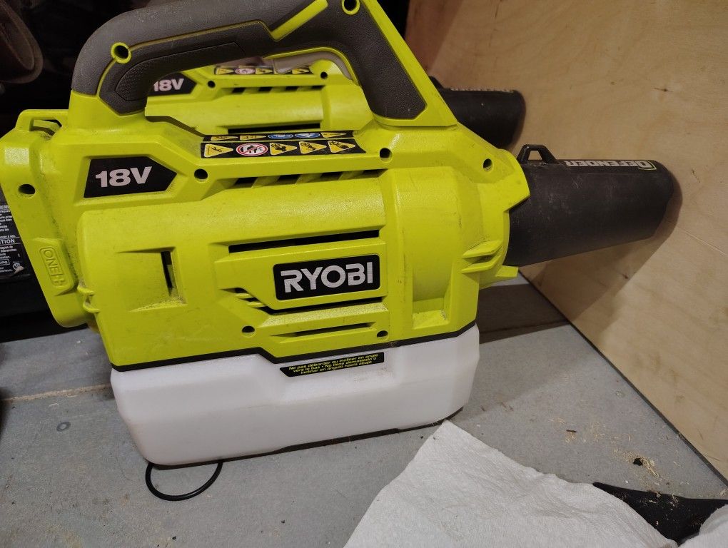Ryobi 18V ONE+ Cordless Chemical Mister/Fogger - Tool Only (No Batt)
