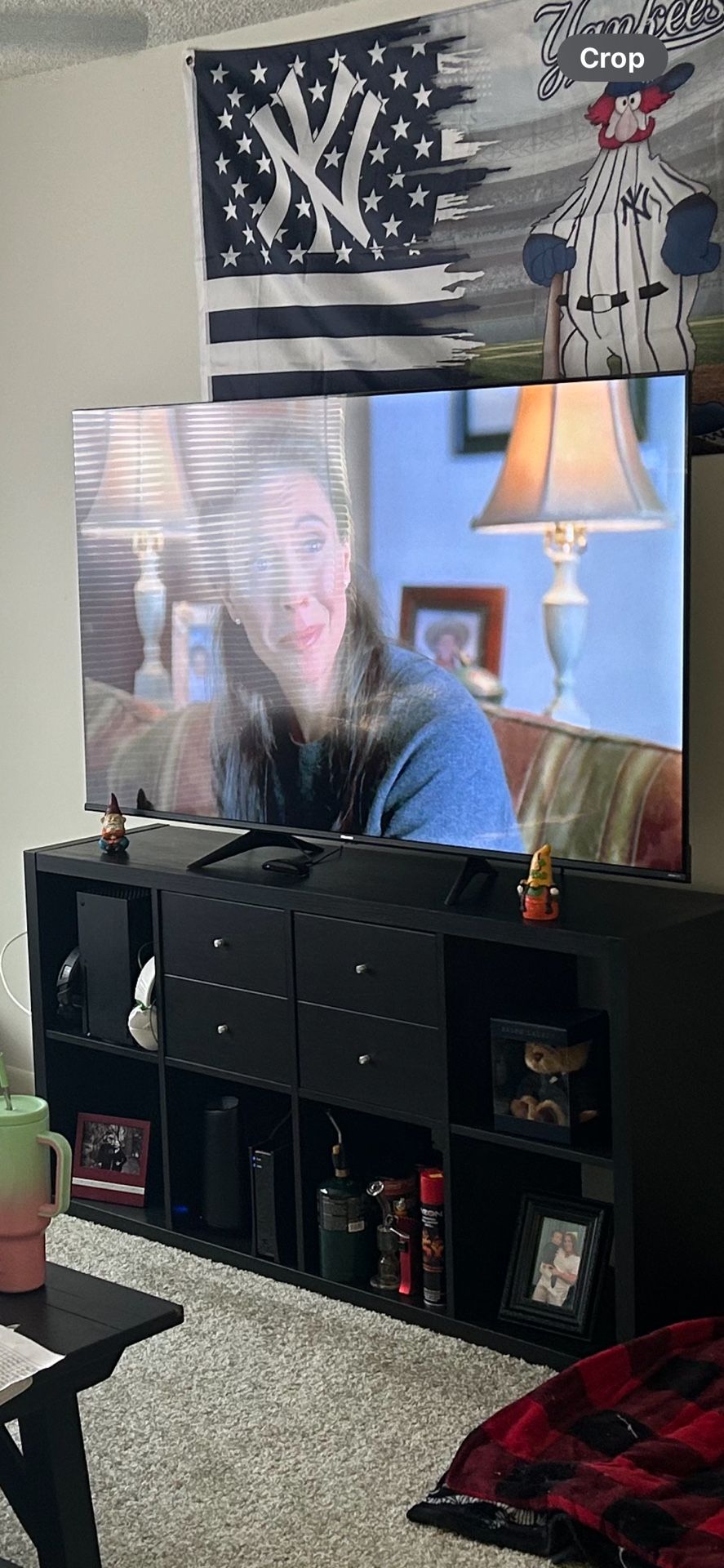 65” Hisense Google Smart TV 4k With Entertainment Center