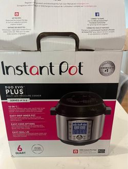 Instant Pot Duo Evo Plus 10-in-1 (6 Quart) – Excellent Condition