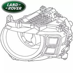 New OEM Right LED Headlight Assembly for Land-Rover Defender 2020-2023 LR181382

