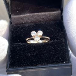 14k Gold Diamond Ring 