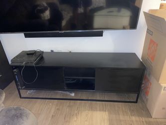 Tv Media Center- Black 5ft Length